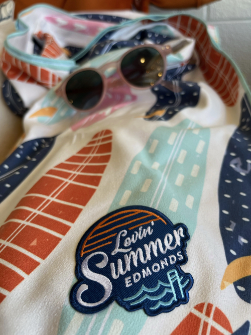 Lovin' Summer Edmonds Beach Towel