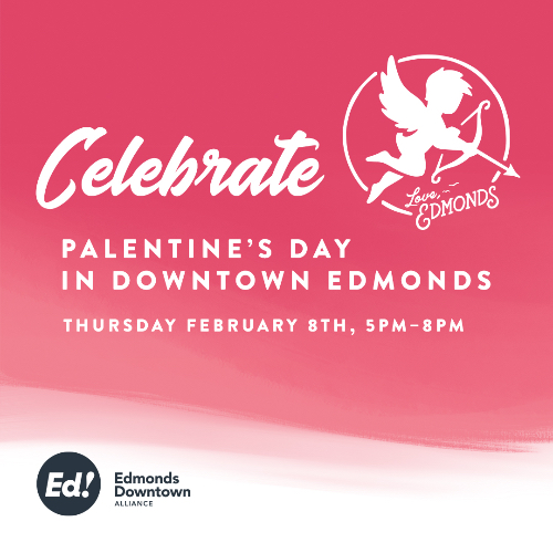 Palentine's Day in Downtown Edmonds