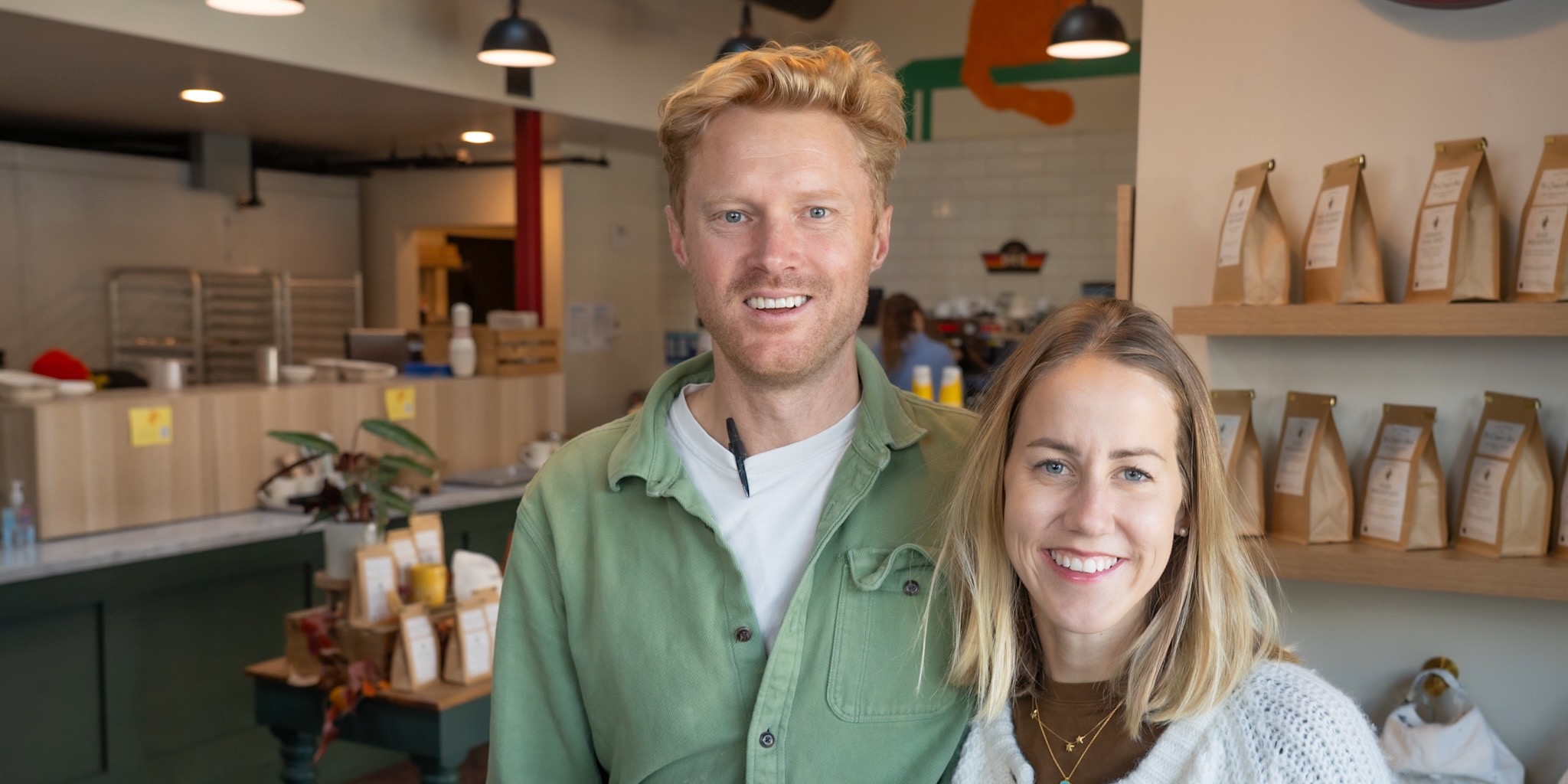 Cooper and Amy Golding from The Crumpet Shop in Edmonds WA