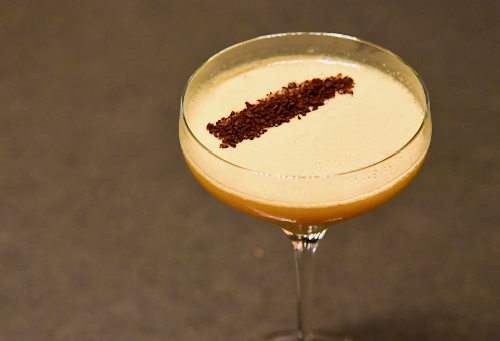 Torme Fog holiday drink at Charcoal in Edmonds WA