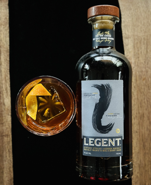 Legent's Greetings holiday cocktail at Kelnero in Edmonds WA