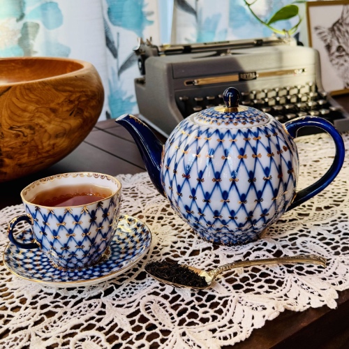 Holiday tea from Treasures & Teas in Edmonds WA