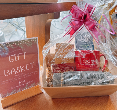 Red Twig Cafe & Bakery gift basket in Edmonds WA