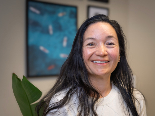 Cheryl Farrish in the office of Certa Farrish Law Group